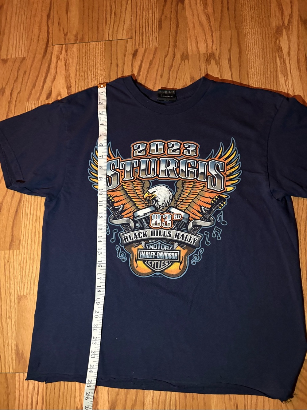 Harley-Davidson Navy 2023 Sturgis Black Hills Rally Graphic Tee